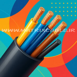 رنگ های استاندارد برای رشته های کابل افشان