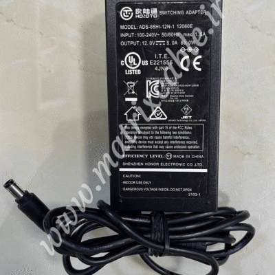 آداپتور 12 ولت 5 آمپر HOOTO