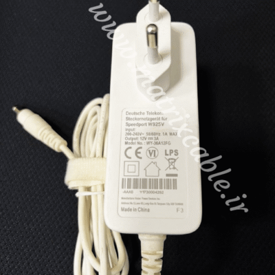 آداپتور 12 ولت 3 آمپر دیواری