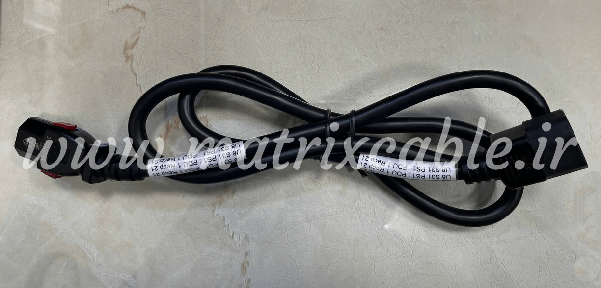 b&b1mghofl کابل بک تو بک 1 متری قفل شو