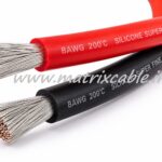 سیم نسوز سیلیکونی سوپرفاین 8AWG